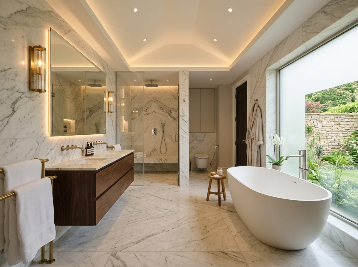 Custom Bathroom Renovation in Rainbow