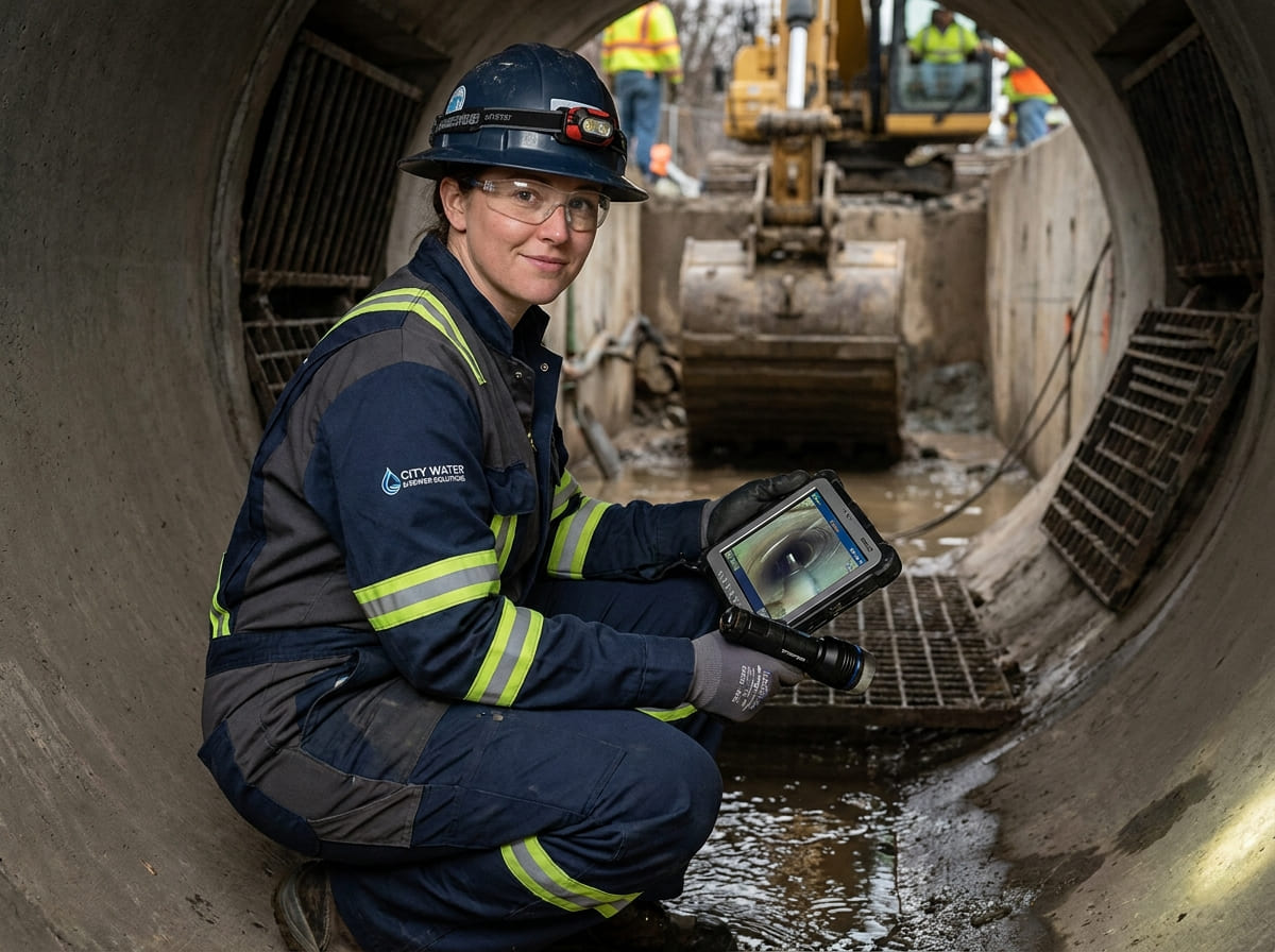 Sewer Line Inspection & Replacement in Rainbow